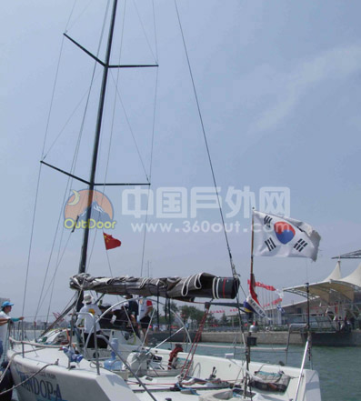 中日韩国际大帆船比赛开幕