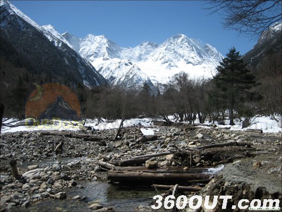 冬季户外体验四姑娘山