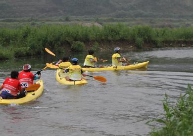 中国宁海亚洲山地户外运动挑战赛：皮划艇(2)