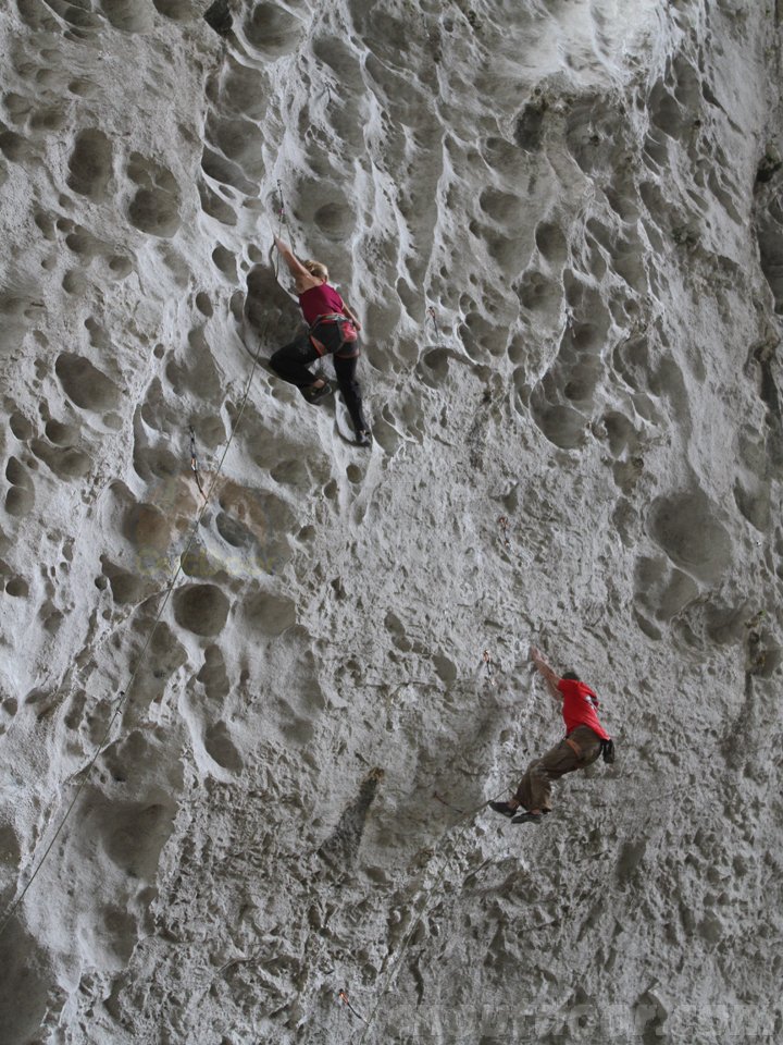 2011PETZL Roctrip 惊险现场