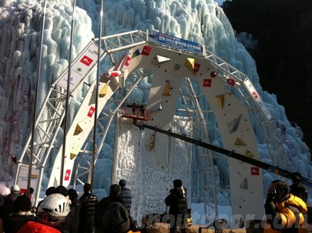 2012 Ice Climbing World Cup in South Korea just days away
