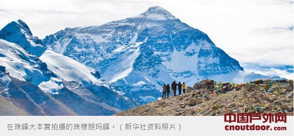 中国22名业余登山者出征珠峰