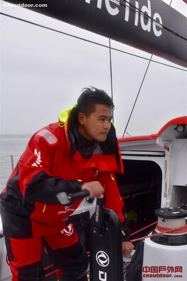 中国东风队备战2017-2018沃尔沃环球帆船赛