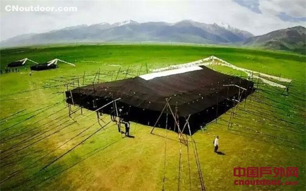 世界最大的牦牛帐篷经认证在玉树诞生