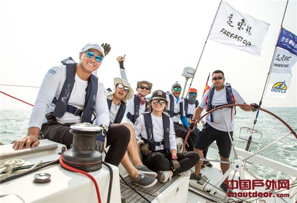 “远东杯”国际帆船拉力赛  首支船队即将冲线