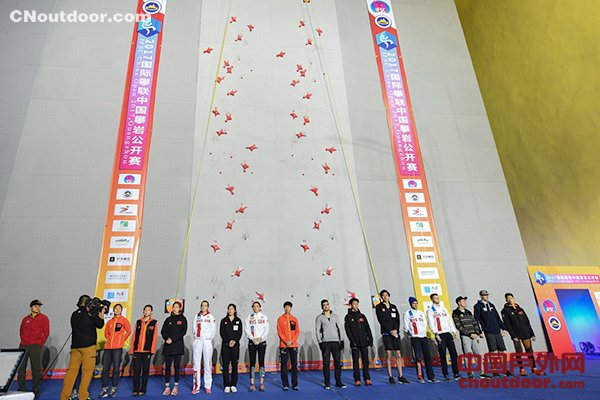 中国攀岩公开赛在广州落幕 日韩选手称霸攀石赛场