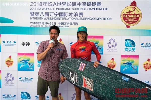 2018 ISA世界长板冲浪锦标赛在海南万宁开赛