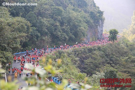 2018中国—东盟山地马拉松赛（马山站）热力开跑